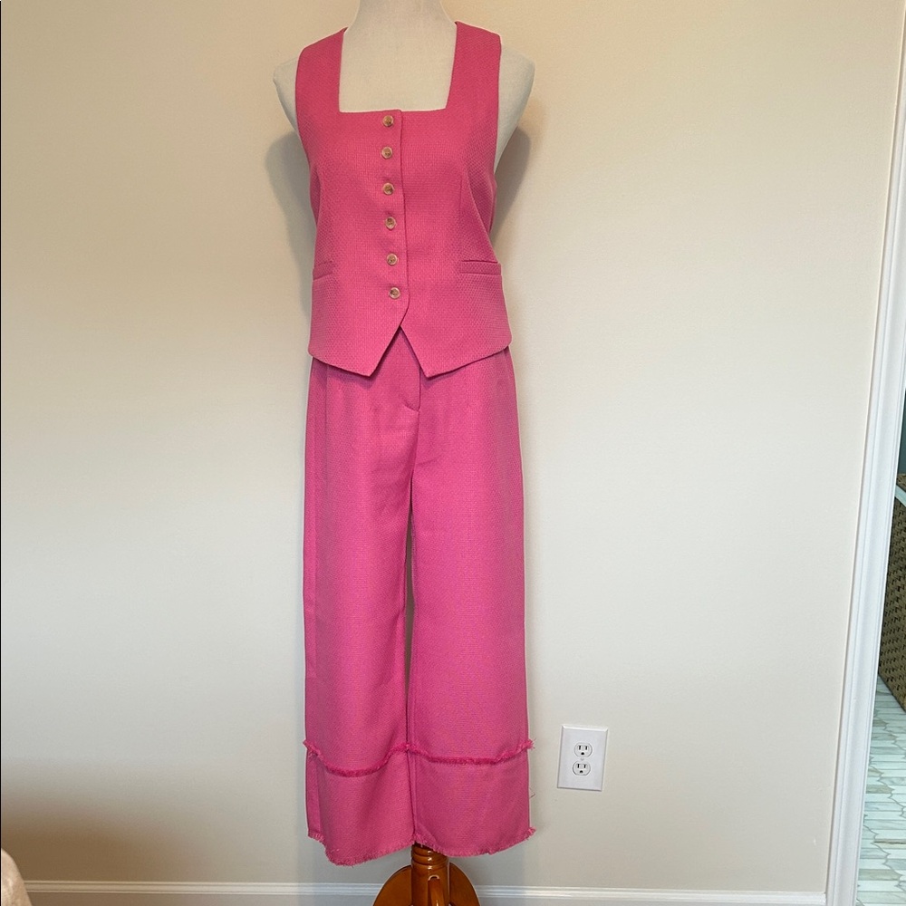 Pink Women's Jumpsuit